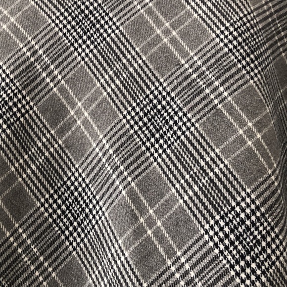New Hanna Andersson glen plaid Prince of Wales checkered skater style midi skirt - Picture 4 of 11
